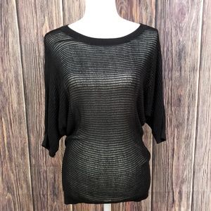 Express Open Knit Top